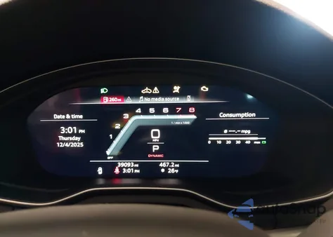 2022 Audi A4 Premium Plus 45 Tfsi S Line Quattro S Tronic из США, поврежденный, VIN WAUEAAF48NA015198